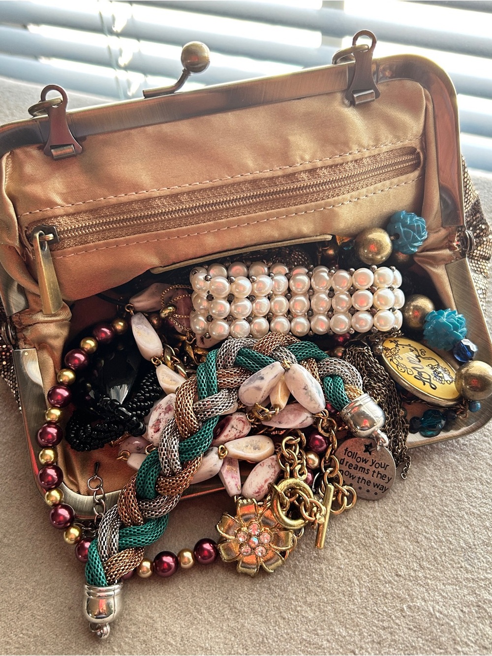 Mystery Jewelry Jar Sparkly Bag